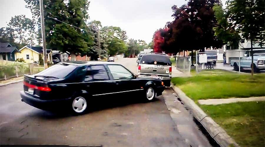 Saab 9000 Handbrake Parallel Parking