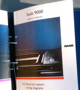 Workshop Manuals for Saab 9000 in English