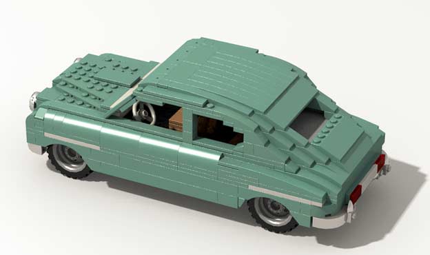 SAAB 92 on LEGO Ideas