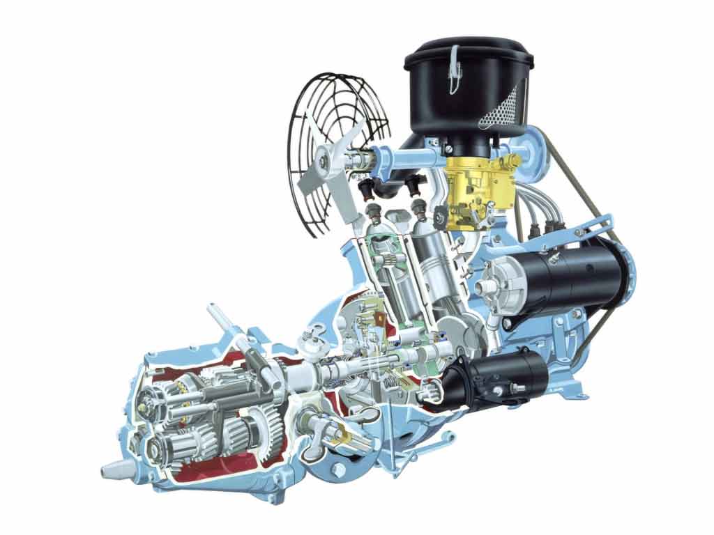 The Heart of Innovation: The Saab 93's 748cc Three-Cylinder Engine, Pioneering Power and Efficiency.