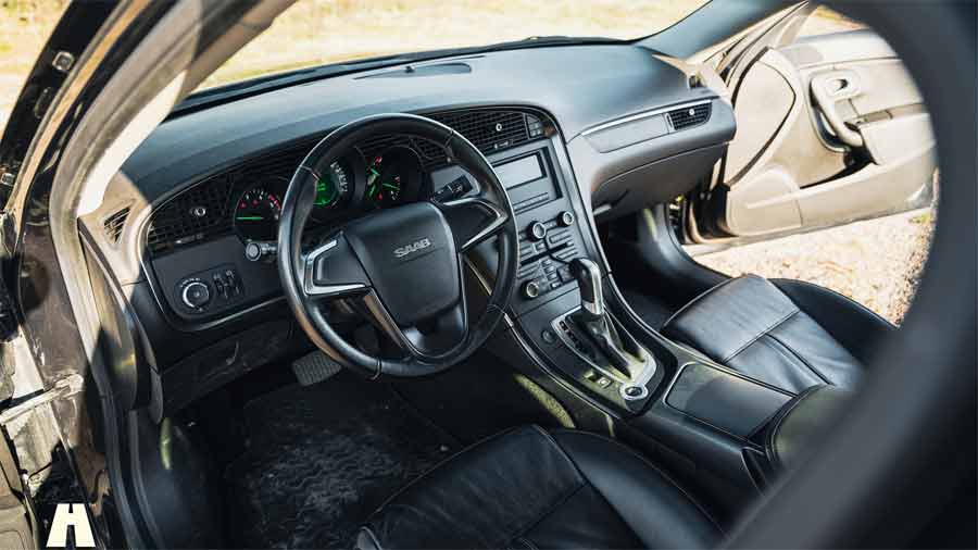 Step into Luxury - Immerse Yourself in the Exquisite Interior of the Rare Saab 9-5NG