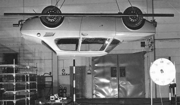 Saab 99 before drop test