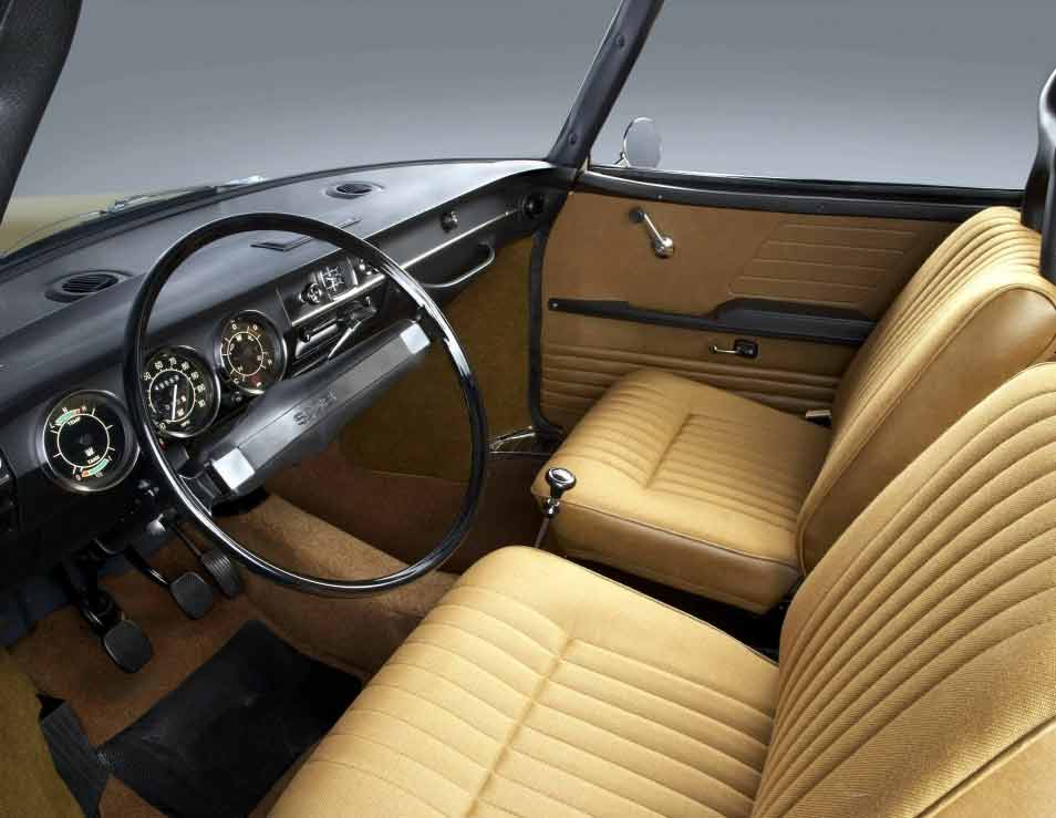 The Saab 99 offered a nice and luxurious interior