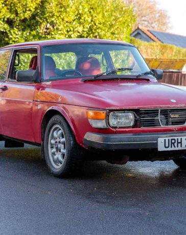 1981 Saab 99 Turbo Two Door in Red: A Collector's Classic at the Upcoming Auction