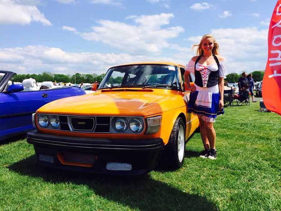 260 to 280 Saab's at Saabs@Carlisle 2014