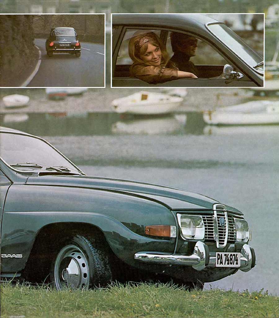 Saab 96 advertising