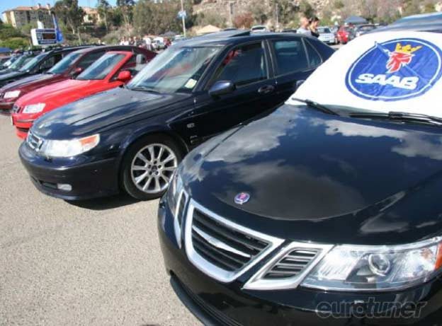 Saabs at SoCal Euro Gathering