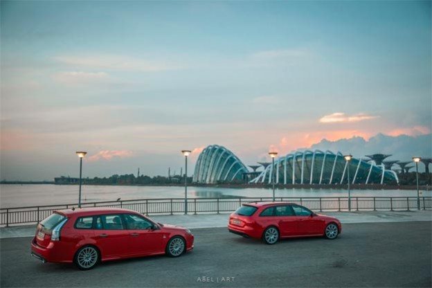 Saab SportCombi vs Audi Wagon