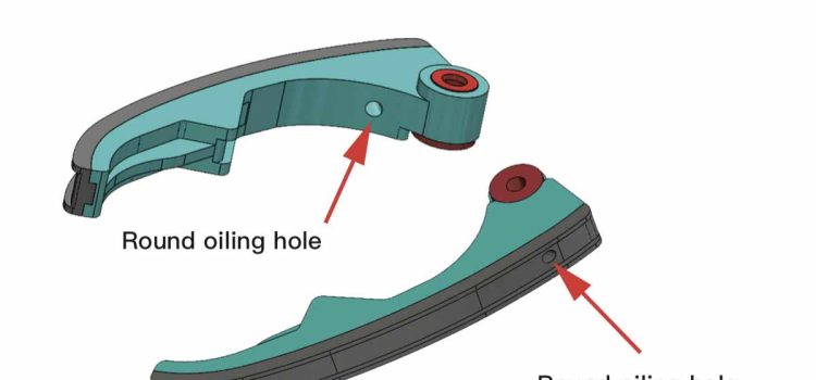 Sketch of Upgraded Chain Guide: A Solution to Enhance Saab B207 Engine Reliability