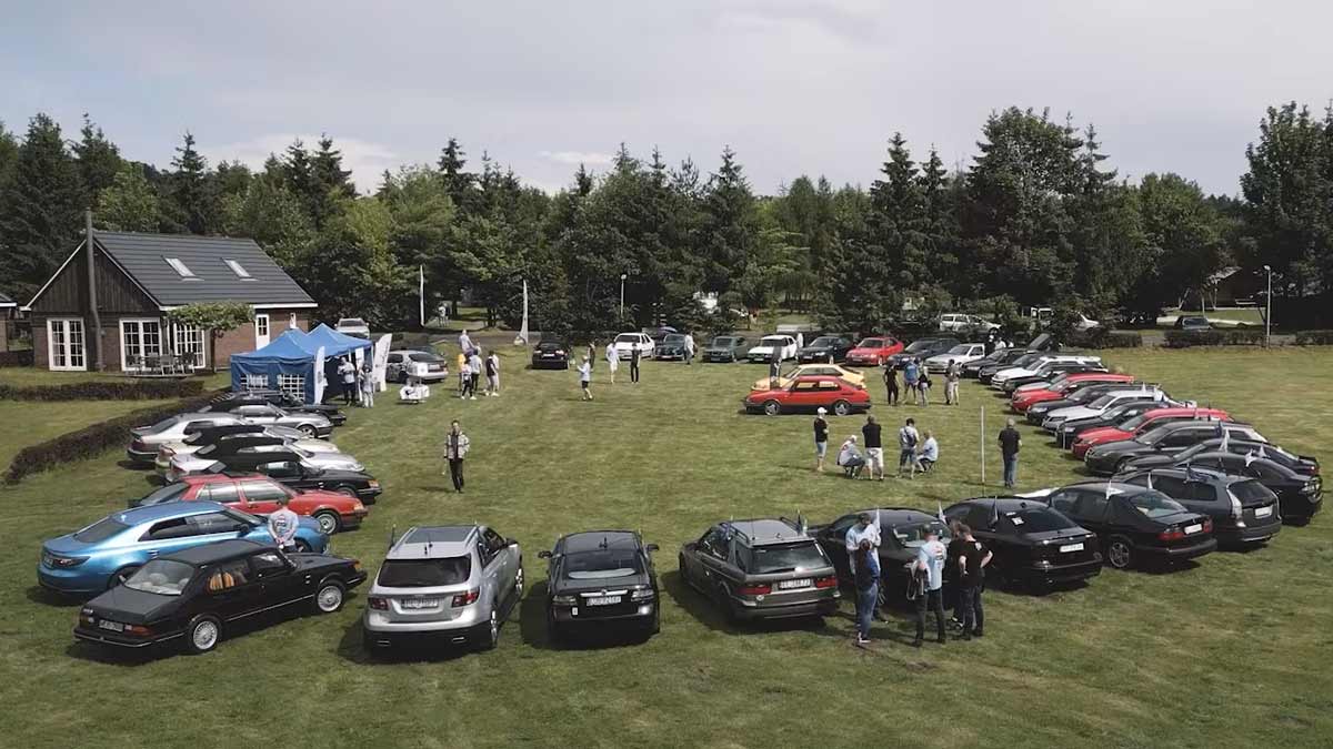 Chasing Sunsets and Sharing Smiles: Saabstance Camp 2023 - Where SAAB Enthusiasts Unite for Fun-filled Moments in the Company of Iconic Cars.