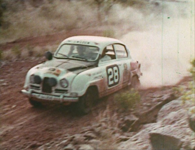 1964 SAAB Sport 96 in East African Safari 1964 