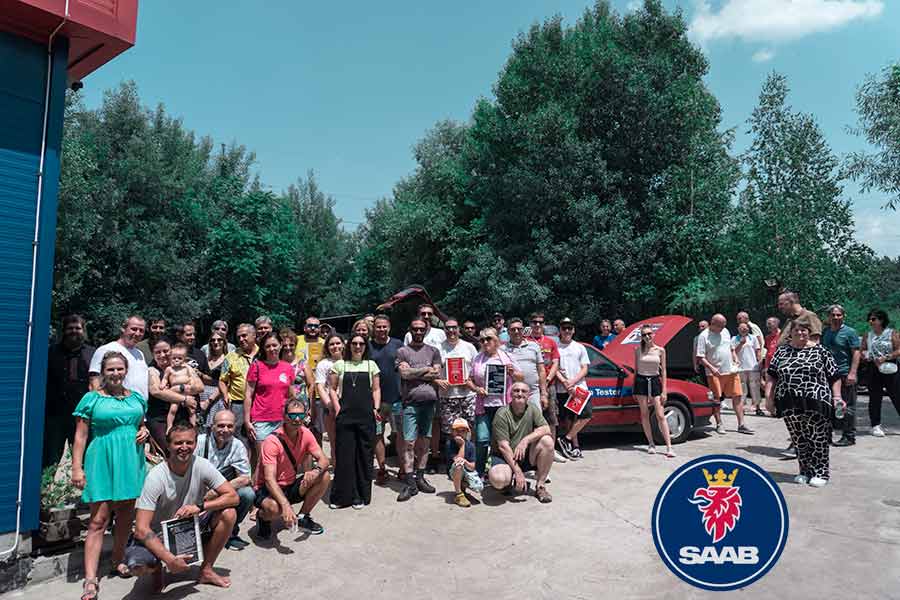 Saab enthusiasts in Bulgaria gathered at the annual meeting on June 22, 2024, where the highlight was a restored and rare 1996 Saab 9000 SFT with only 25,000 kilometers on the odometer. The event took place in a beautiful natural setting, with attendees coming from all over the country and neighboring regions to celebrate their love for Saab.