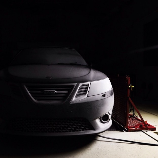 Winter is coming... At least in our climatic wind tunnel! Can you guess the temperature? #saab #snow #cars #cold