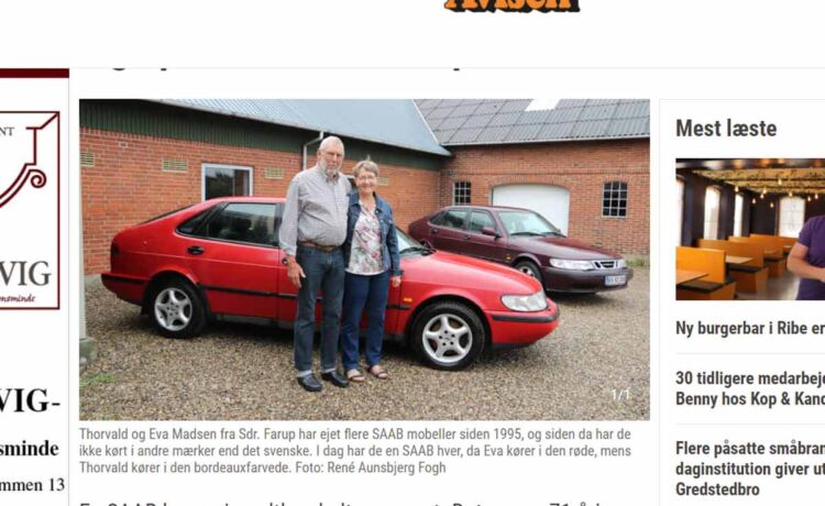 Thorvald and Eva Madsen have sworn to one particular car brand for many years