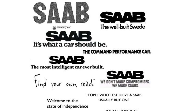 Saab font