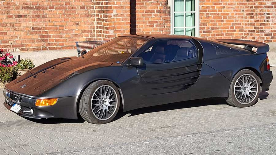 Tommy Gullberg's fully restored Saab Future—the supercar reborn with new upgrades and fresh paint, completed after decades of dedication.