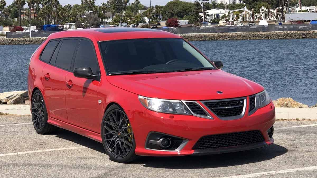 The Saab 9-3 Aero SportCombi That Soared at Auction—Then Crashed Hard in Resale