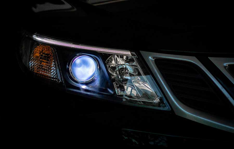 Restored Headlights