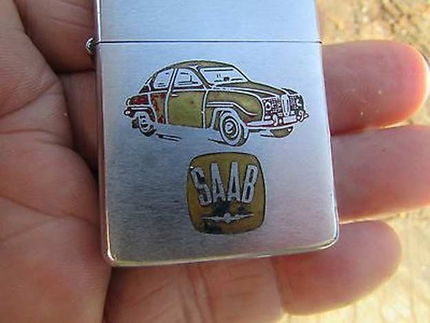 Saab Zippo Lighter