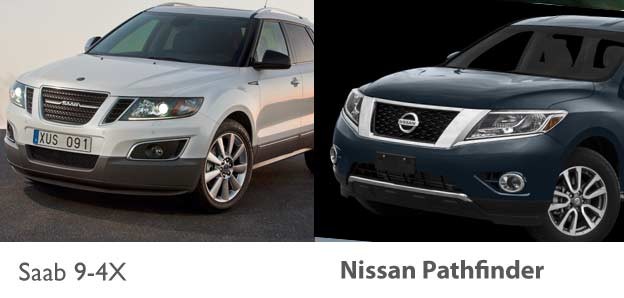 saab nissan pathfinder