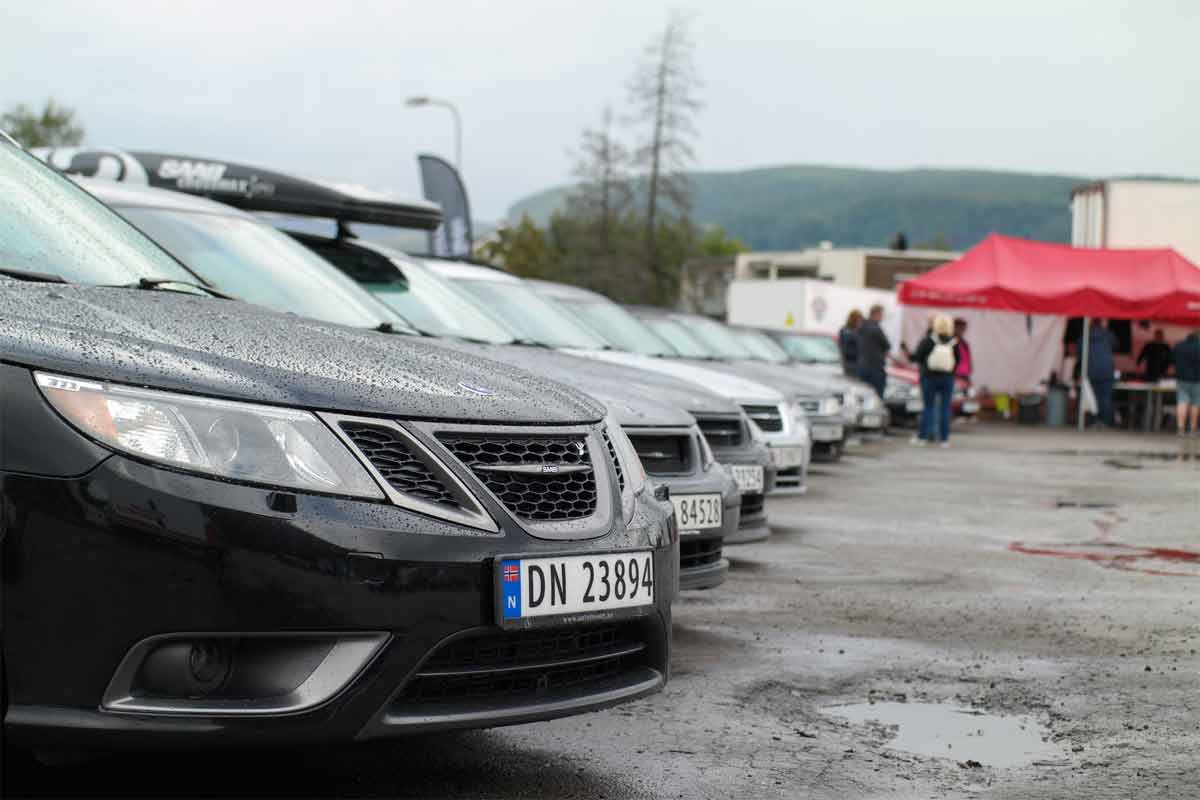 In 2023, the Saab Turbo Club of Norway's national event was re-enacted at Hotel Helma in Mo i Rana. The track driving took place at the Arctic Circle Raceway. Photos were taken by Njål Langeland, Ida Veronica Florholmen, Isabell and Lauritz Andrè Heskje.