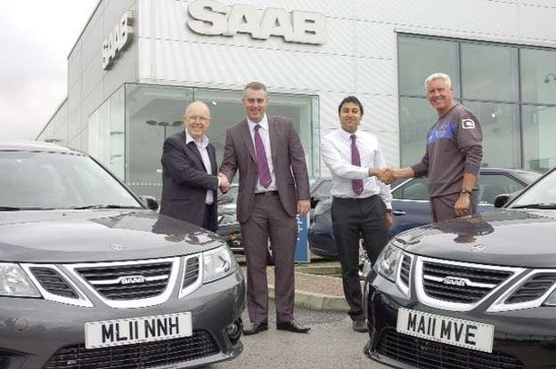 Sponsorship It also provides chief executive Alan Hardy and head of youth development Tony Philliskirk ( pictured ) with a Saab 9-3 SportWagon apiece.