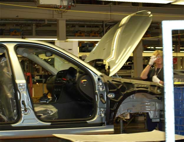 Saab plant in Trollhatten