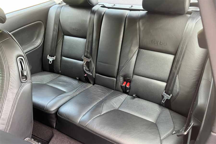 Given the incredibly low mileage of only 58,000 km, it's evident that the rear seats of this SAAB 9-3 Aero 2.0T have seen minimal usage. The lack of wear and tear on the rear seats is a testament to the limited use of the vehicle and adds to its overall exceptional condition. Whether you plan to enjoy the driving experience from the front seats or want to showcase the pristine rear seating area, this SAAB offers a rare opportunity to own a car with virtually untouched rear seats despite its low mileage.