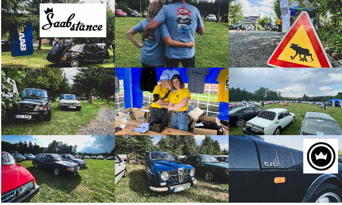 Scenes from SAABSTANCE CAMP: A vibrant gathering of Saab enthusiasts, showcasing stunning classic cars, friendly faces, and unique Nordic charm. Join us for SAABSTANCE CAMP 2024 for an unforgettable experience!