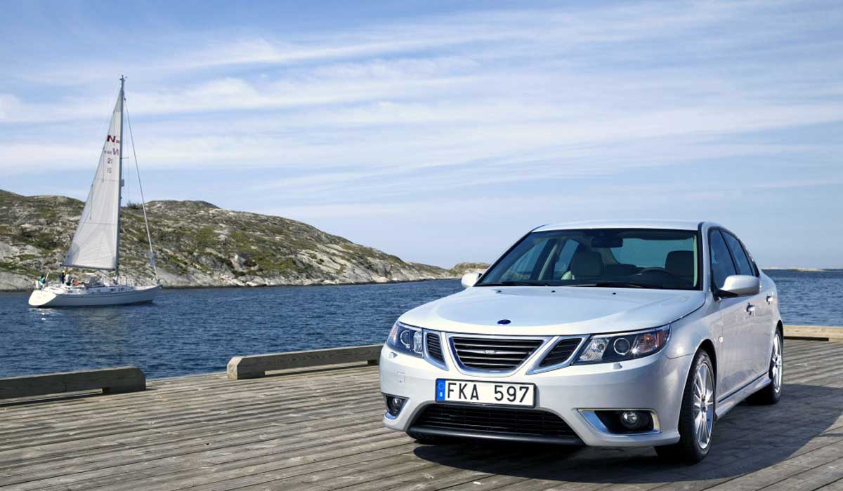 Saab on summer trip