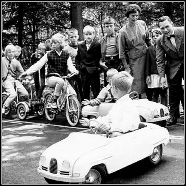 Saab Trampbil - Saab Kids Pedal Car