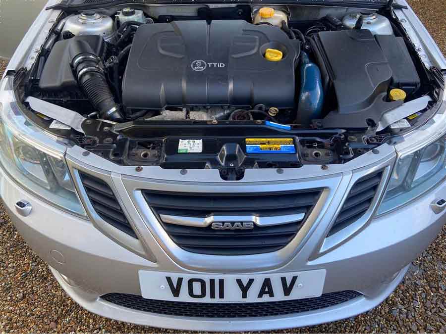 The renowned TTID engine showcases Saab's mastery in twin-turbo technology, delivering impressive performance and proven longevity.