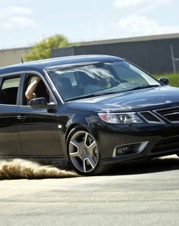 Saab 9-3 Turbo X SportCombi testing the XWD system in the deserts of Australia