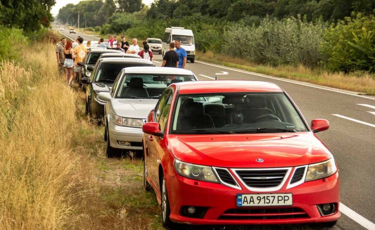 Video report from the gathering of Saab enthusiasts of Ukraine