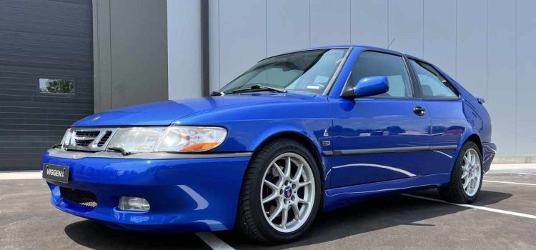 1999 Saab 9-3 Viggen in Lightning Blue Metallic – a rare and highly sought-after model known for its unique performance and history.