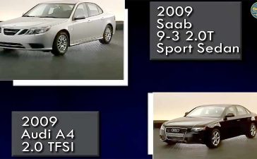 The Saab 9-3 versus Audi A4—a comparison that showcases Saab’s edge in design, performance, and value.