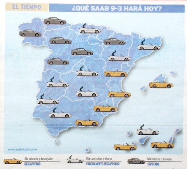 Saab Weather Map