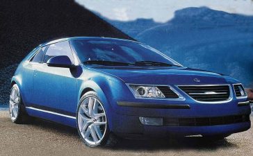 The Saab 9-1 concept—a vision of a true Swedish hot hatch that never made it to production. Instead, Saab enthusiasts had to settle for the rebadged 9-2X, a missed opportunity that still sparks debate today