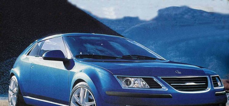 The Saab 9-1 concept—a vision of a true Swedish hot hatch that never made it to production. Instead, Saab enthusiasts had to settle for the rebadged 9-2X, a missed opportunity that still sparks debate today