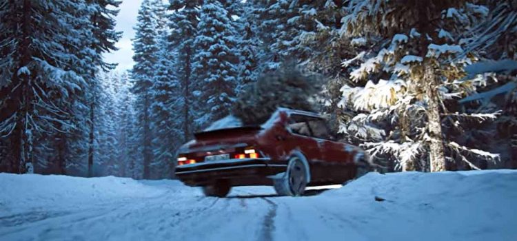 Full CGI Christmas short, SAAB 900 | Jespersather