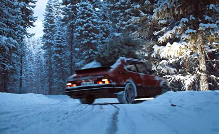 Full CGI Christmas short, SAAB 900 | Jespersather