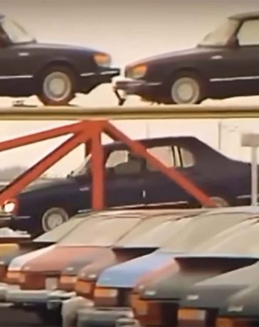 A rediscovered gem from the 1980s: This rare footage from the TV show "Trafikmagasinet," restored by Carl Ingemar Perstad, showcases Saab 900 models during their golden era at the Saab factory.