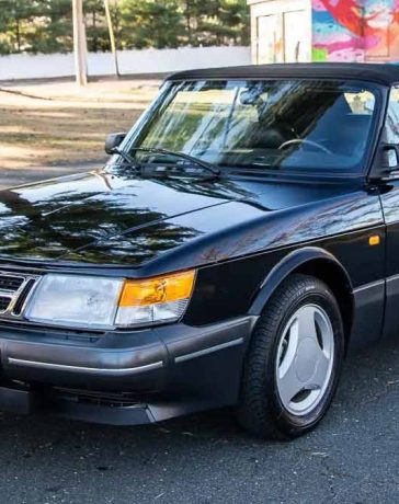 A timeless masterpiece: The 1988 Saab 900 Turbo Convertible Springtime in Sweden Edition, preserved in showroom condition with just 78 miles.