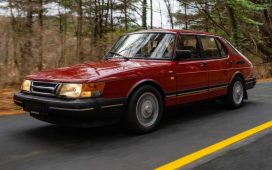 This Cherry Red 1992 Saab 900i, a European import with 136k miles, combines timeless design and practicality for a new generation of enthusiasts.