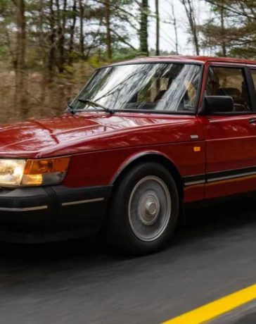 This Cherry Red 1992 Saab 900i, a European import with 136k miles, combines timeless design and practicality for a new generation of enthusiasts.