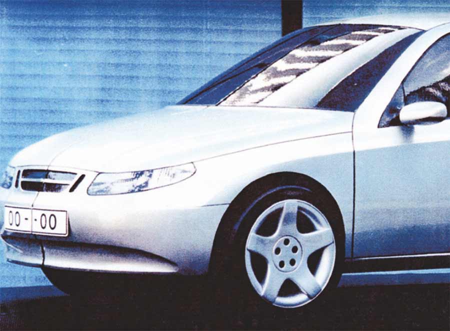 9200 - Saab grille by Opel, but without the recognizable Saab design lines