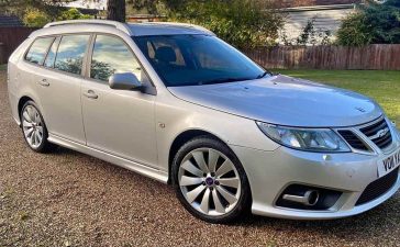 Preserve a Piece of Saab History: The Rare 9-3 Aero Griffin Sportwagon for Only £1,195