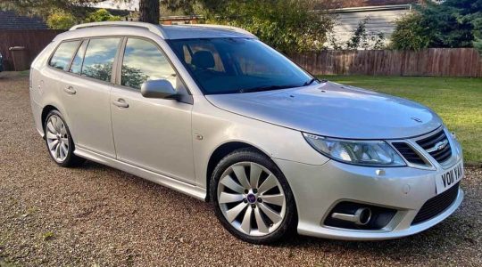 Preserve a Piece of Saab History: The Rare 9-3 Aero Griffin Sportwagon for Only £1,195