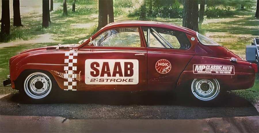 SAAB 2-Stroke 96: 1963