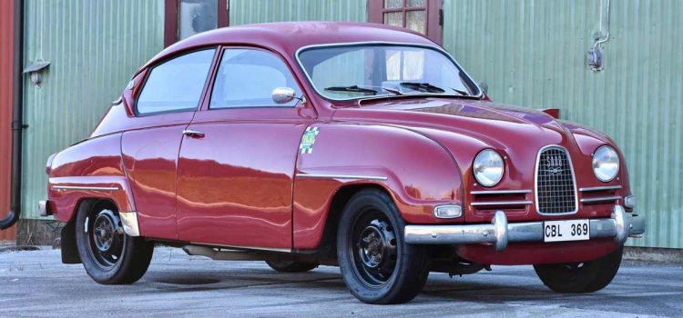 A 1964 Saab 96 built for performance—this factory-tuned race engine delivers 85+ horsepower with a thrilling high-revving exhaust note. A true piece of Saab’s motorsport legacy, now available at auction.